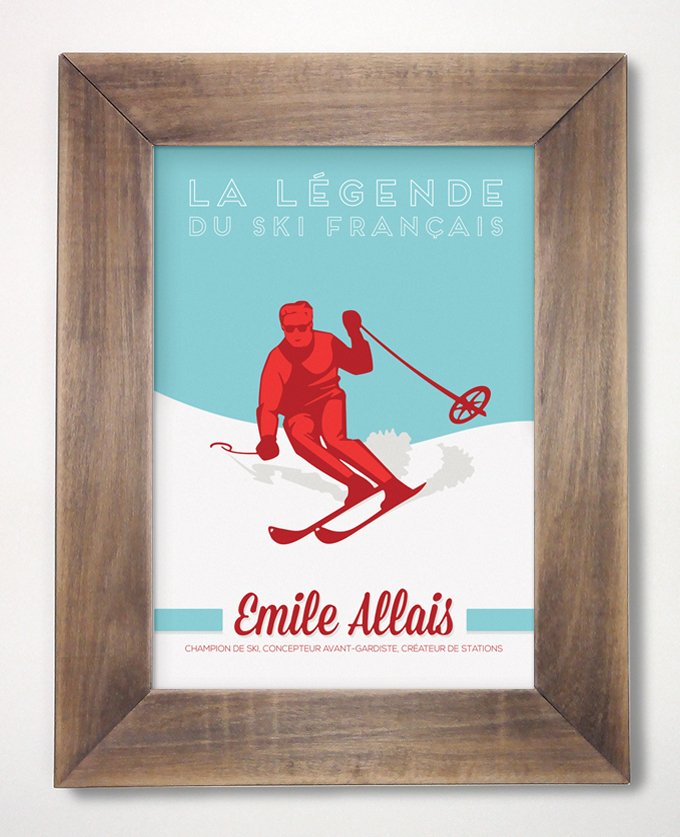 emile allais poster